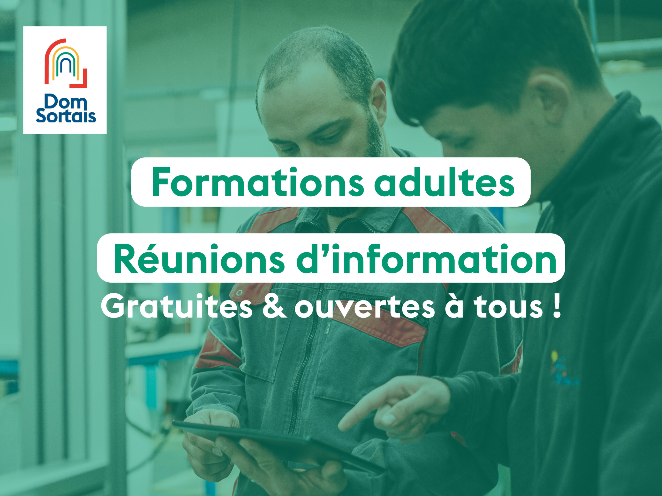 Formations professionnelles pour adultes : participez à une réunion d’information